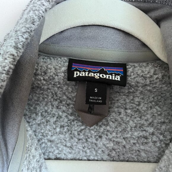 Patagonia Better Sweater 1/4 zip up - Birch White - Picture 3 of 4